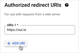 Add redirect URL 4